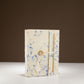Lokta Mixed Blue Cotton Notebook - Medium (15x12cm) - 45 Leaves - Luna Panther