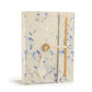 Lokta Mixed Blue Cotton Notebook - Medium (15x12cm) - 45 Leaves - Luna Panther