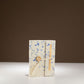 Lokta Mixed Blue Cotton Notebook - Mini (12x8cm) - 40 Leaves - Luna Panther