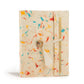Lokta Mixed Colour Cotton Notebook - Medium (15x12cm) - 45 Leaves - Luna Panther