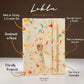 Lokta Mixed Colour Cotton Notebook - Medium (15x12cm) - 45 Leaves - Luna Panther