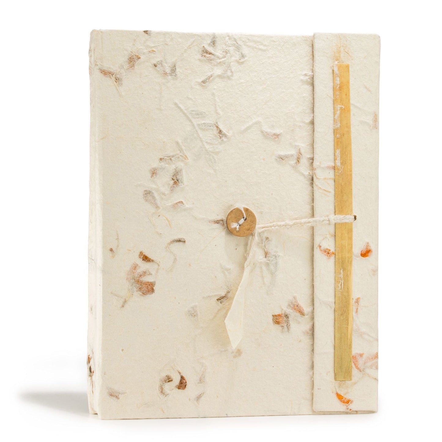Lokta Mixed Flowers Notebook - Large (21x15cm) - 45 Leaves - Includes Bookmark - Luna Panther