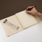 Lokta Mixed Flowers Notebook - Large (21x15cm) - 45 Leaves - Includes Bookmark - Luna Panther