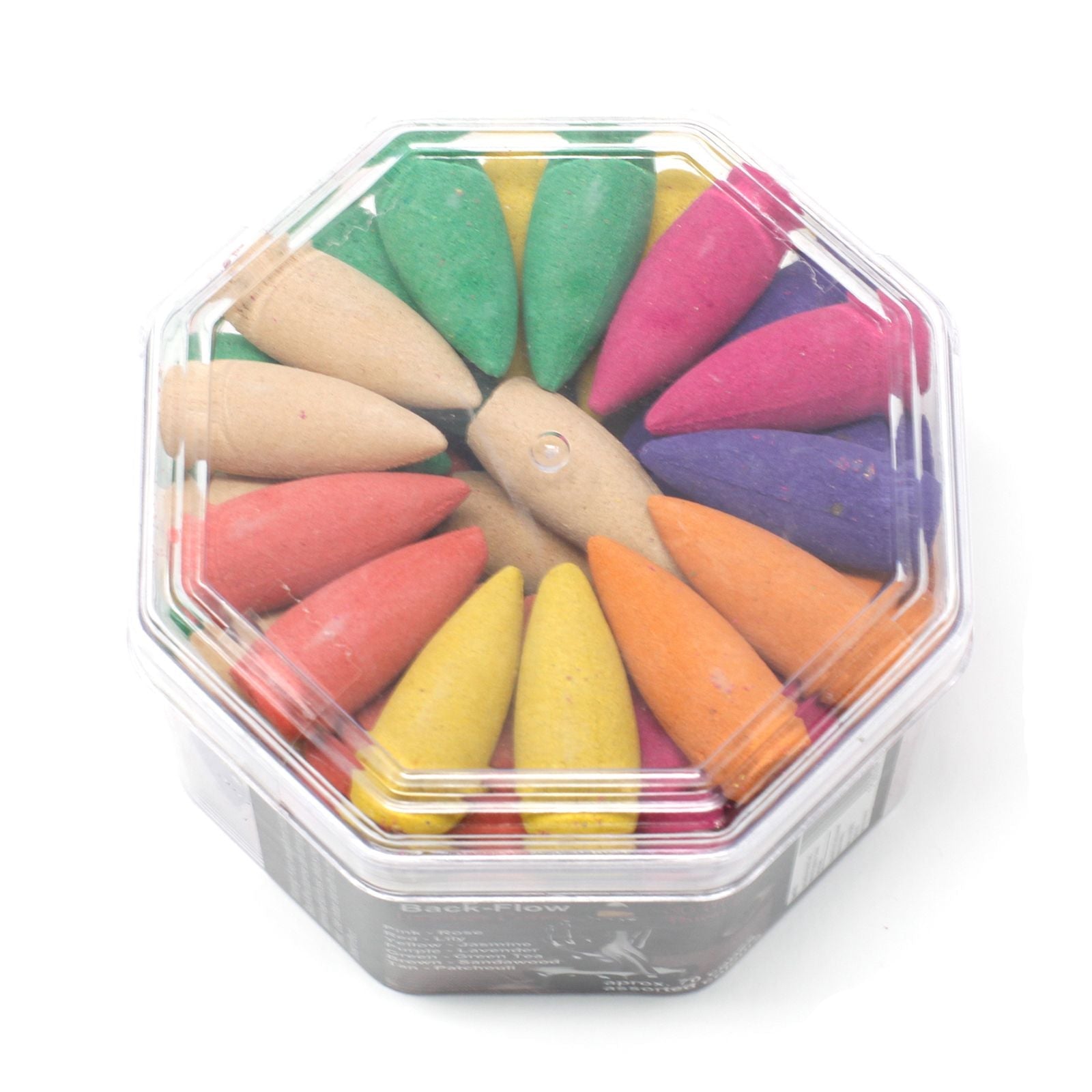Long Backflow Incense Cones - Assorted Fragrances - 30 mins Burning time - Luna Panther