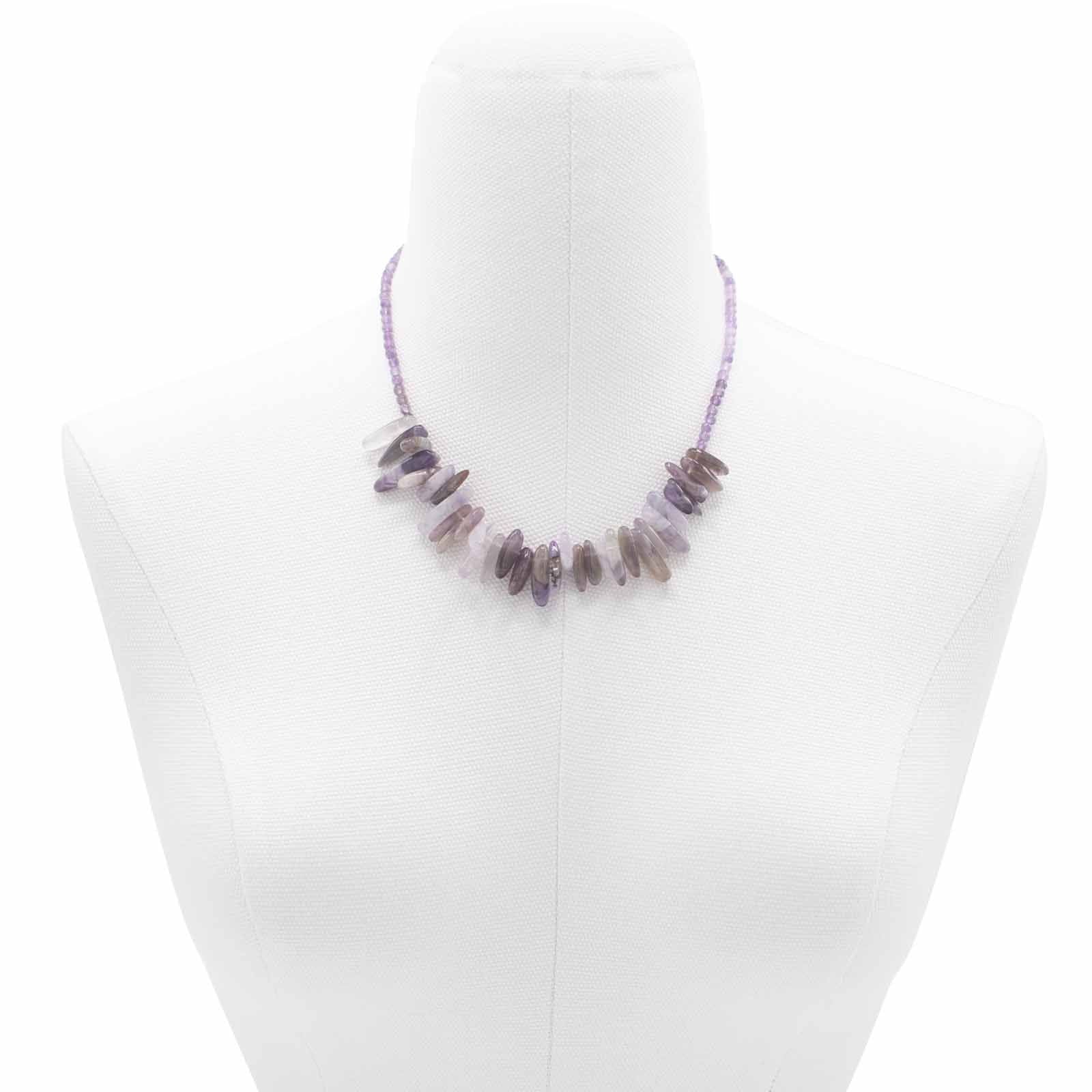 Longstone Gem Necklace - Amethyst - Luna Panther