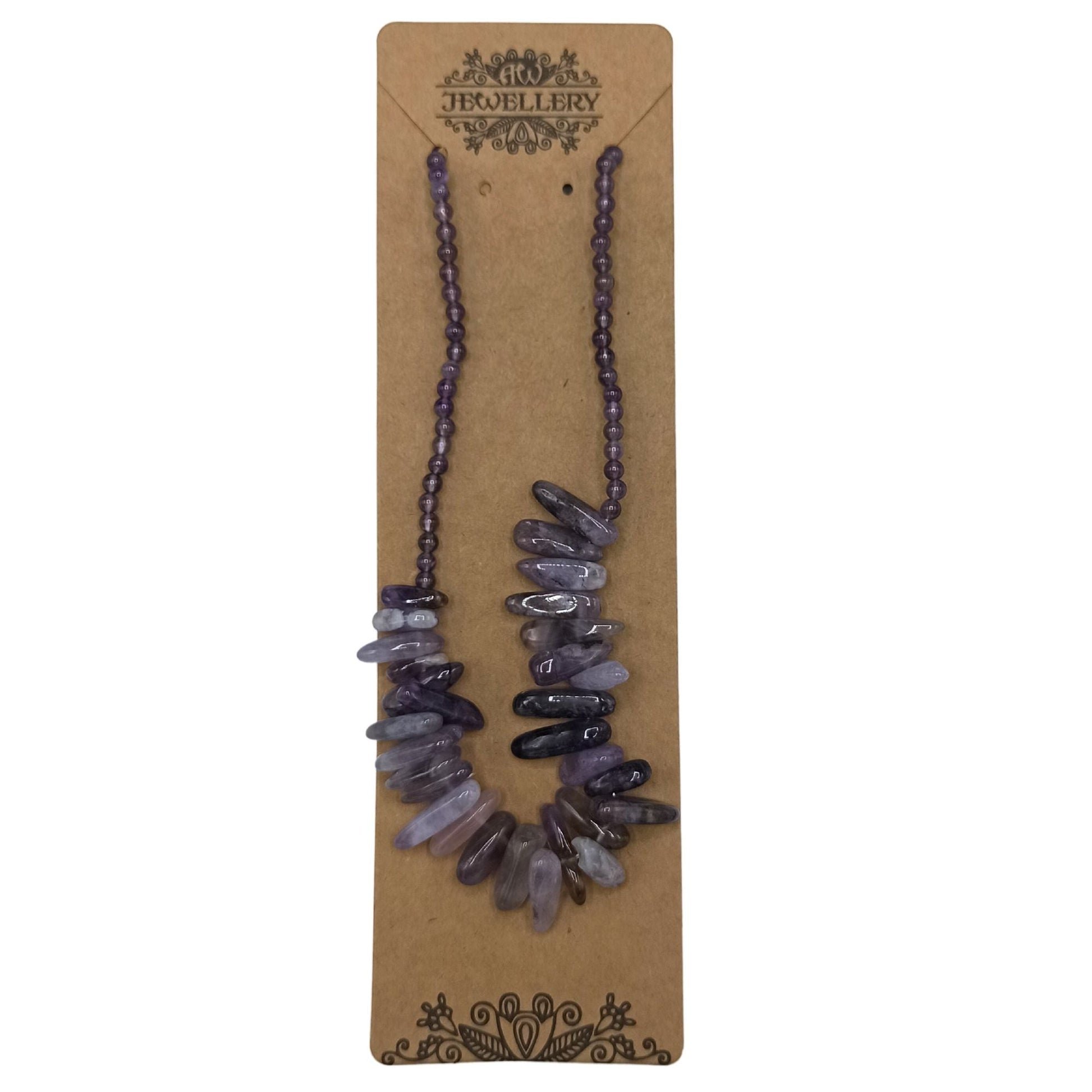 Longstone Gem Necklace - Amethyst - Luna Panther