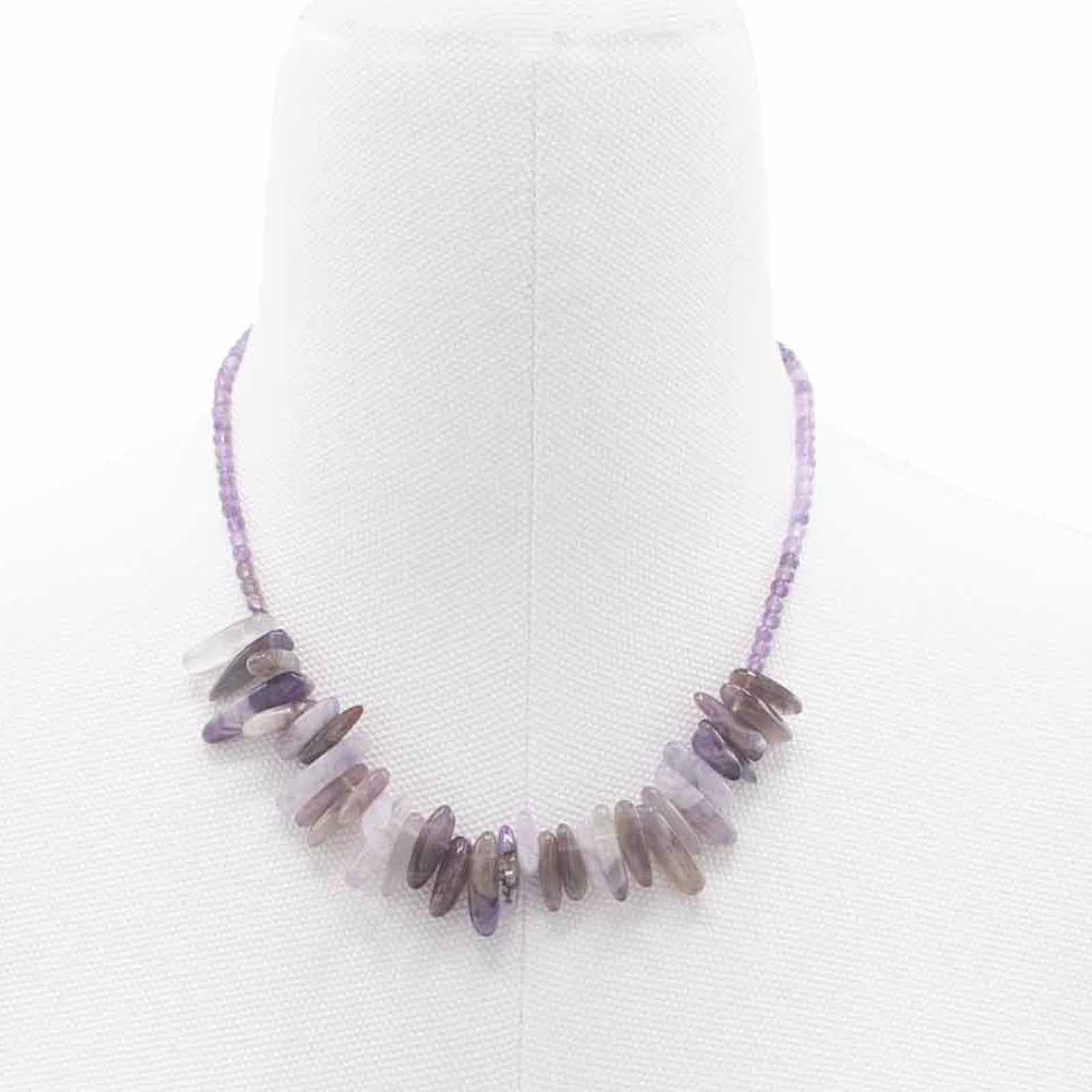 Longstone Gem Necklace - Amethyst - Luna Panther