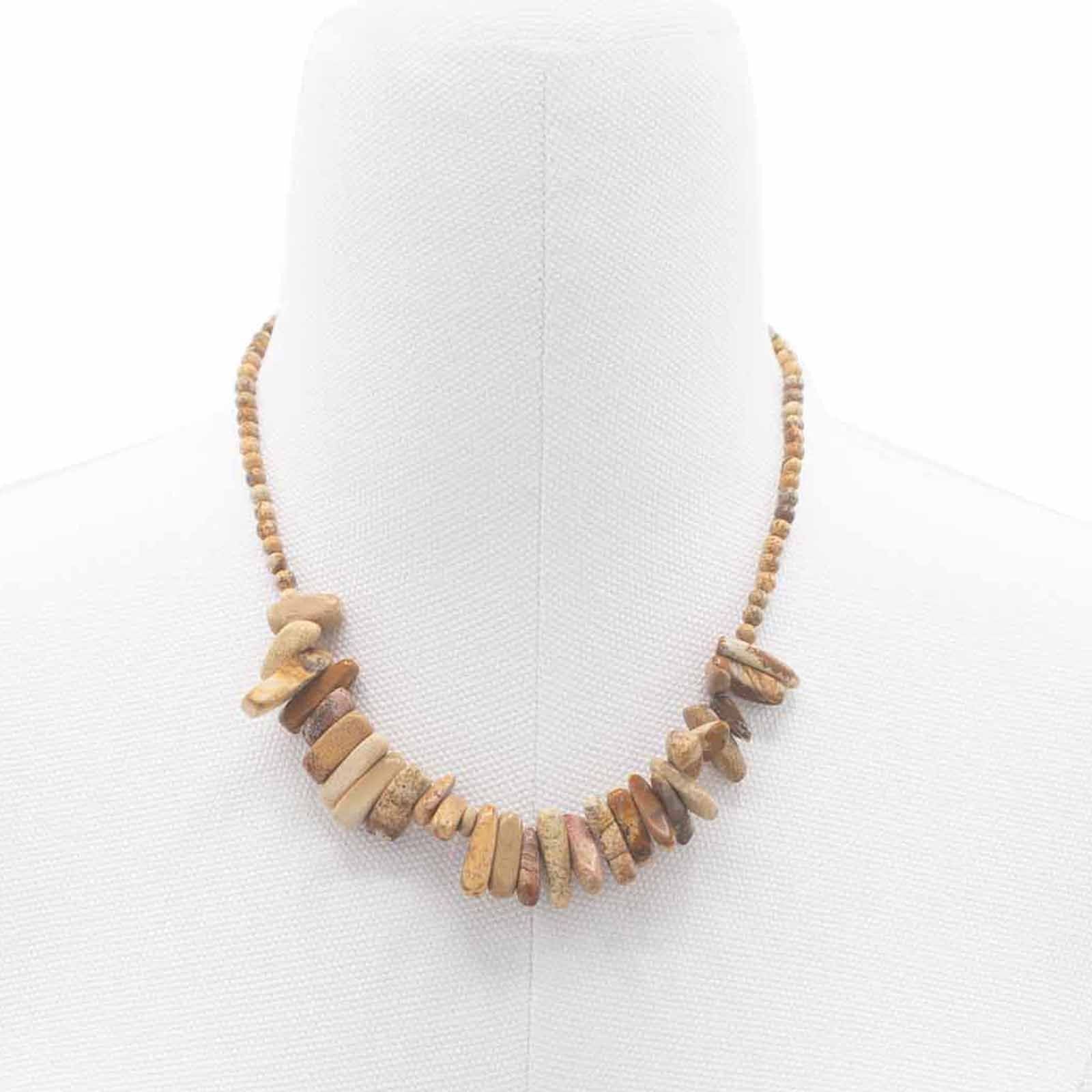 Longstone Gem Necklace - Map Stone - Luna Panther