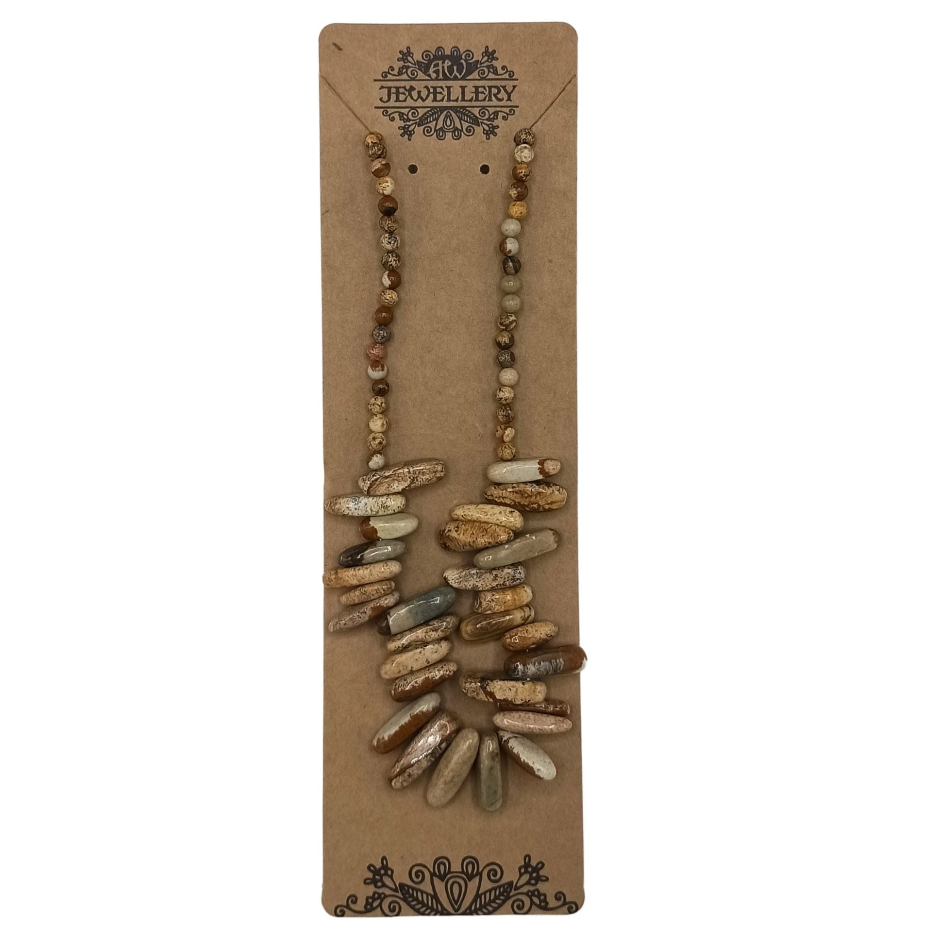 Longstone Gem Necklace - Map Stone - Luna Panther