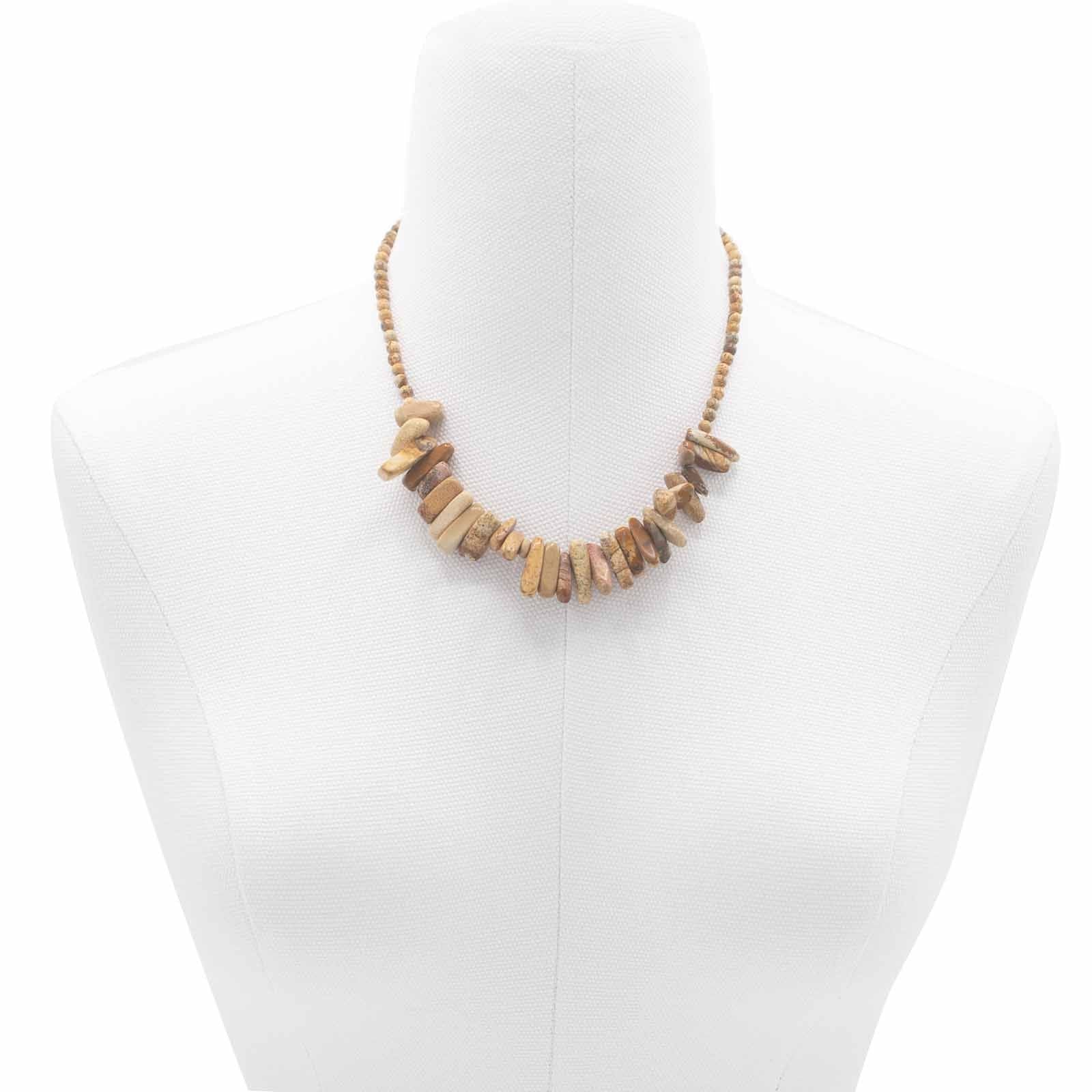 Longstone Gem Necklace - Map Stone - Luna Panther