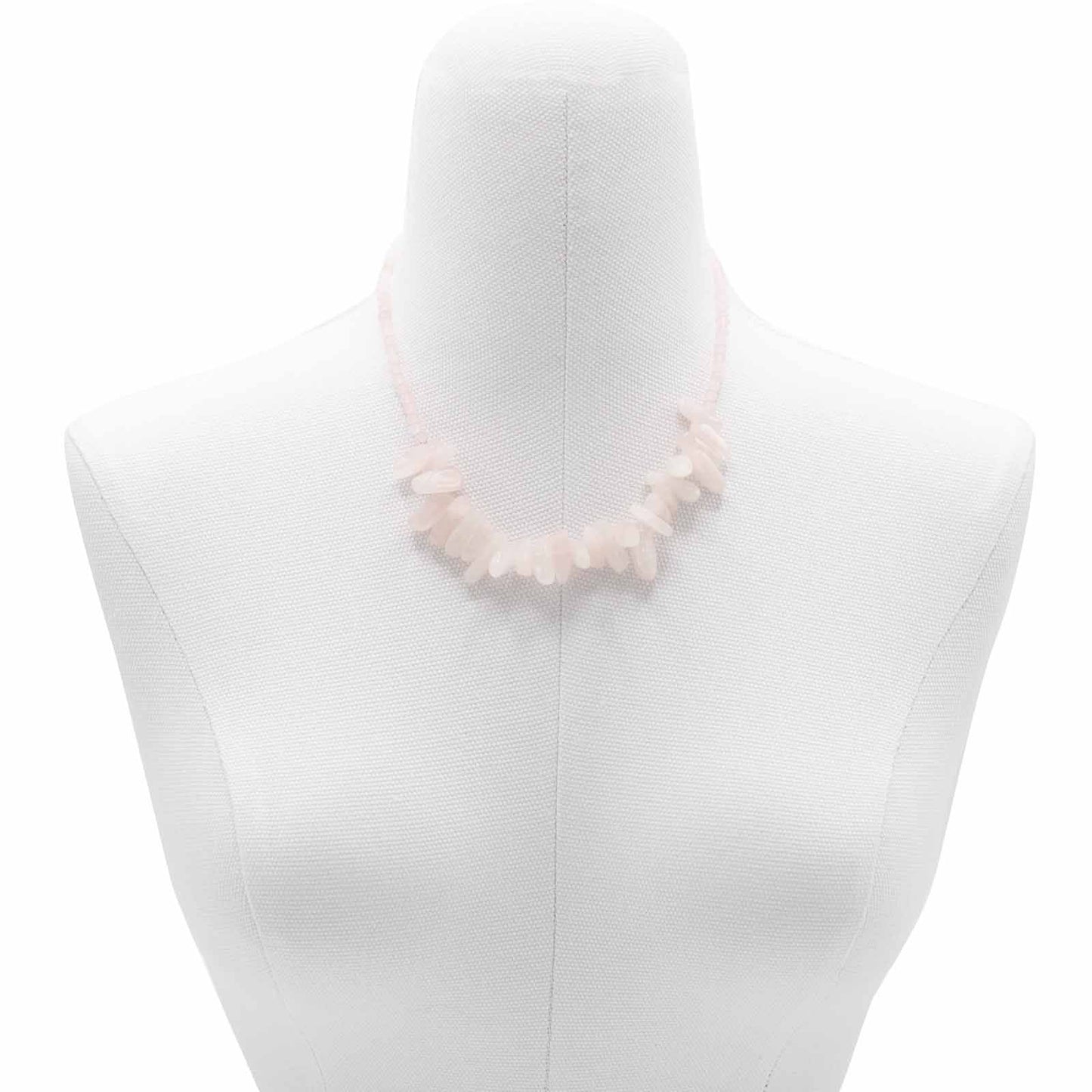 Longstone Gem Necklace - Rose Quartz - Luna Panther