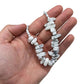 Longstone Gem Necklace - White Jasper - Luna Panther