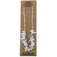 Longstone Gem Necklace - White Jasper - Luna Panther