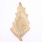 Lost in the Forest - Enamel Leaf Wooden Bowl - 33x17cm - Luna Panther