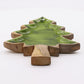 Lost in the Forest - Enamel Tree Wooden Bowl - 25x19cm - Luna Panther