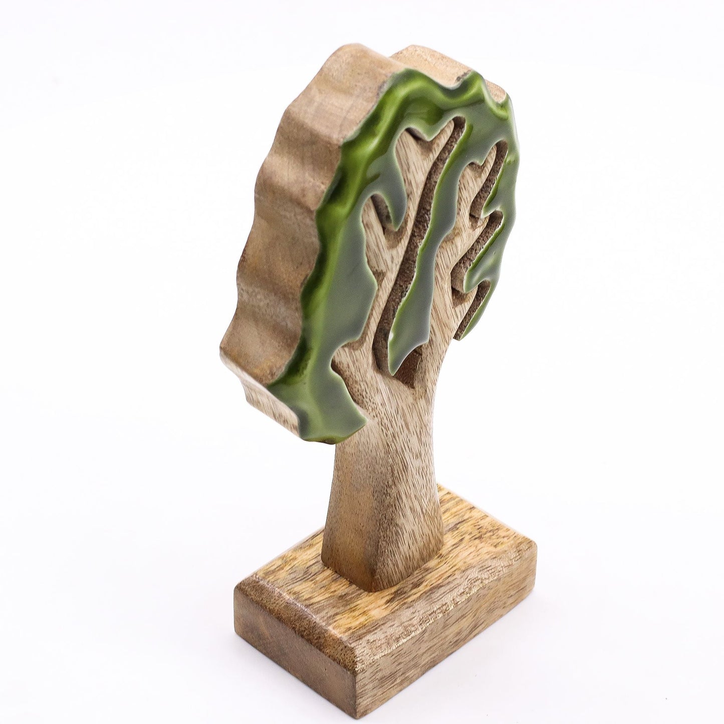 Lost in the Forest - Single Tree 3D Wooden Decoration - 20x10cm - Luna Panther