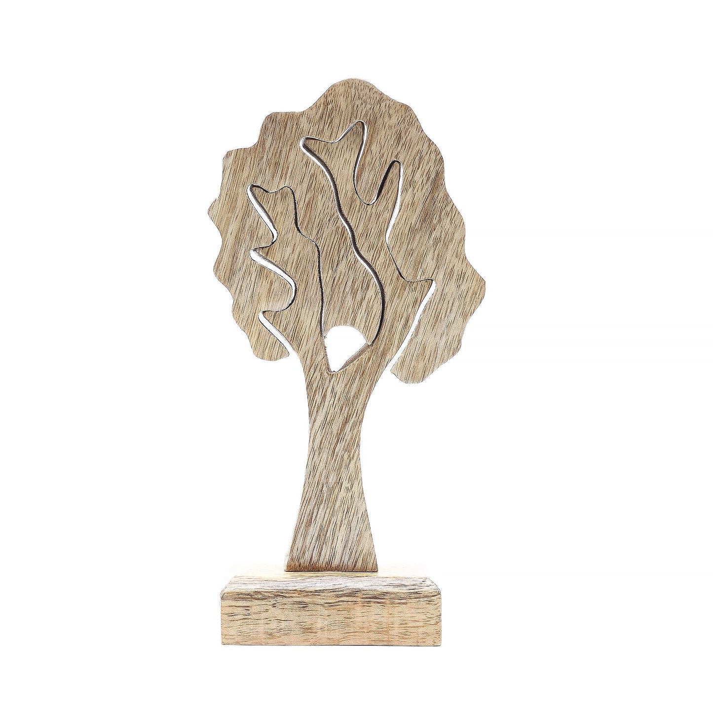 Lost in the Forest - Single Tree 3D Wooden Decoration - 20x10cm - Luna Panther