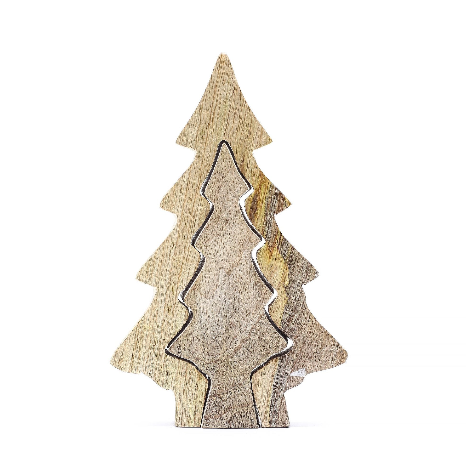Lost in the Forest - Small Tree in a Tree Wooden Decoration - 15x10cm - Luna Panther