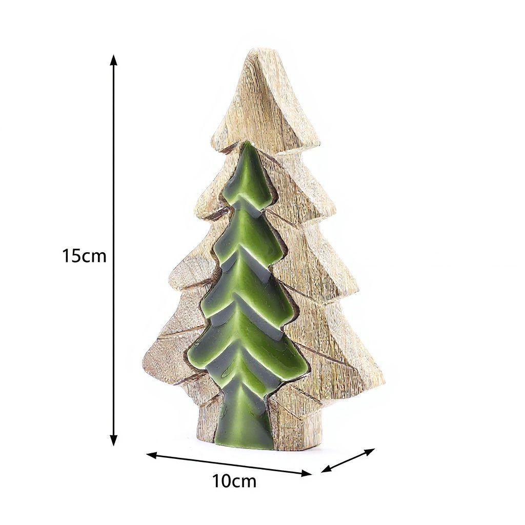Lost in the Forest - Small Tree in a Tree Wooden Decoration - 15x10cm - Luna Panther