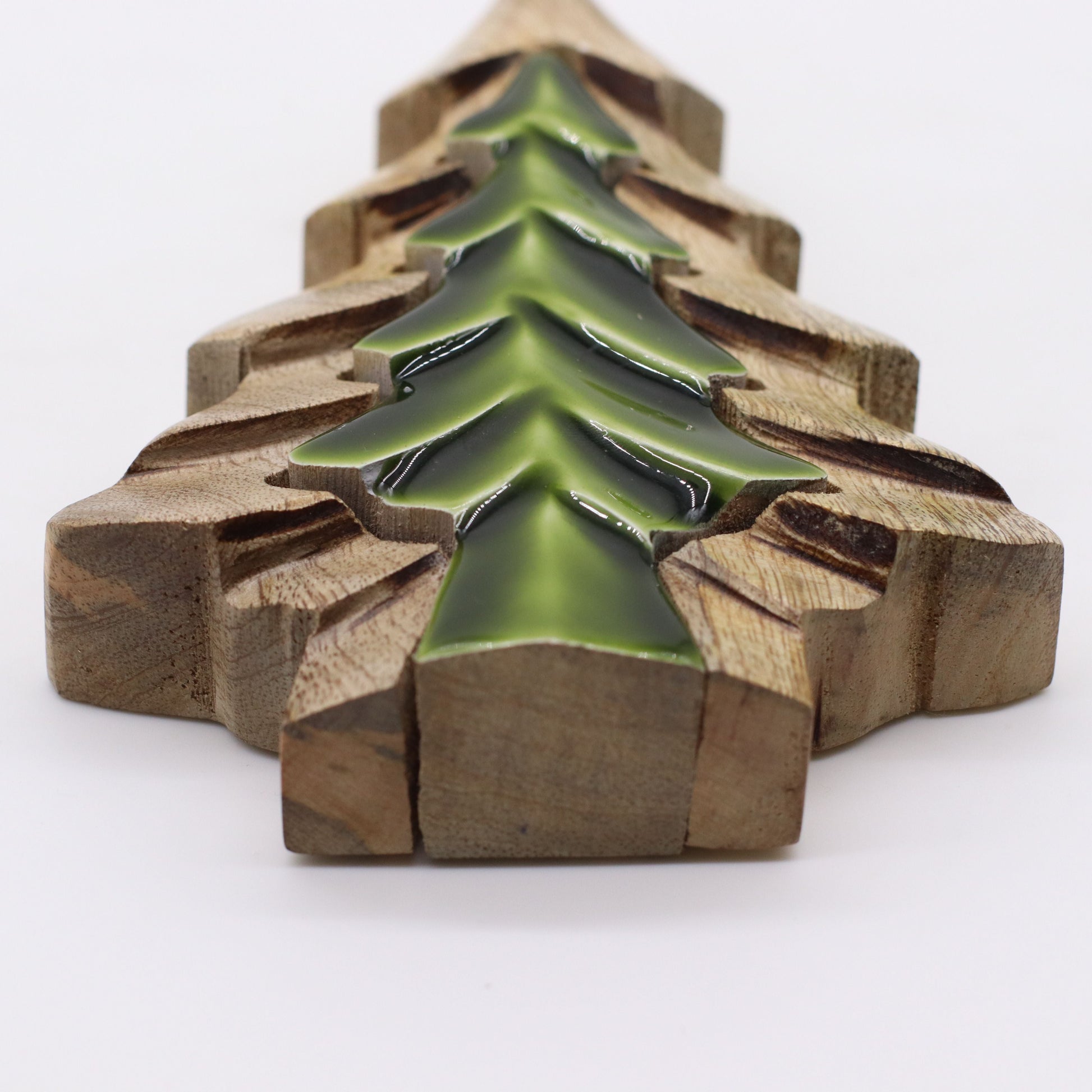 Lost in the Forest - Small Tree in a Tree Wooden Decoration - 15x10cm - Luna Panther