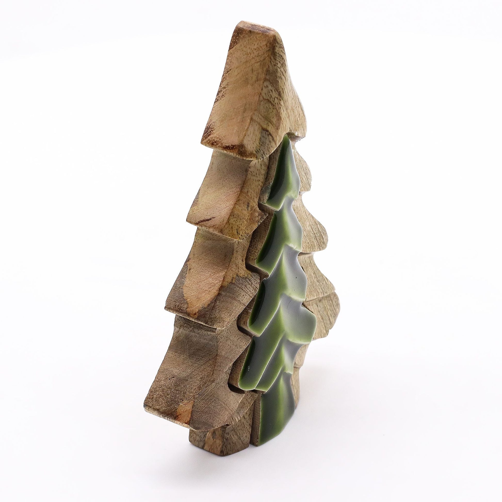 Lost in the Forest - Small Tree in a Tree Wooden Decoration - 15x10cm - Luna Panther
