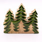 Lost in the Forest - Three Trees 3D Wooden Decoration - 20x23cm - Luna Panther