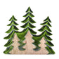 Lost in the Forest - Three Trees 3D Wooden Decoration - 20x23cm - Luna Panther