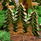 Lost in the Forest - Three Trees 3D Wooden Decoration - 20x23cm - Luna Panther