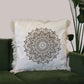 Lotus Mandala Cushion Cover - 60x60cm - bronze - Luna Panther