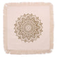 Lotus Mandala Cushion Cover - 60x60cm - bronze - Luna Panther
