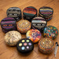 Low Medium Hapi Drum Mandala Leaf - 14x7cm - Luna Panther
