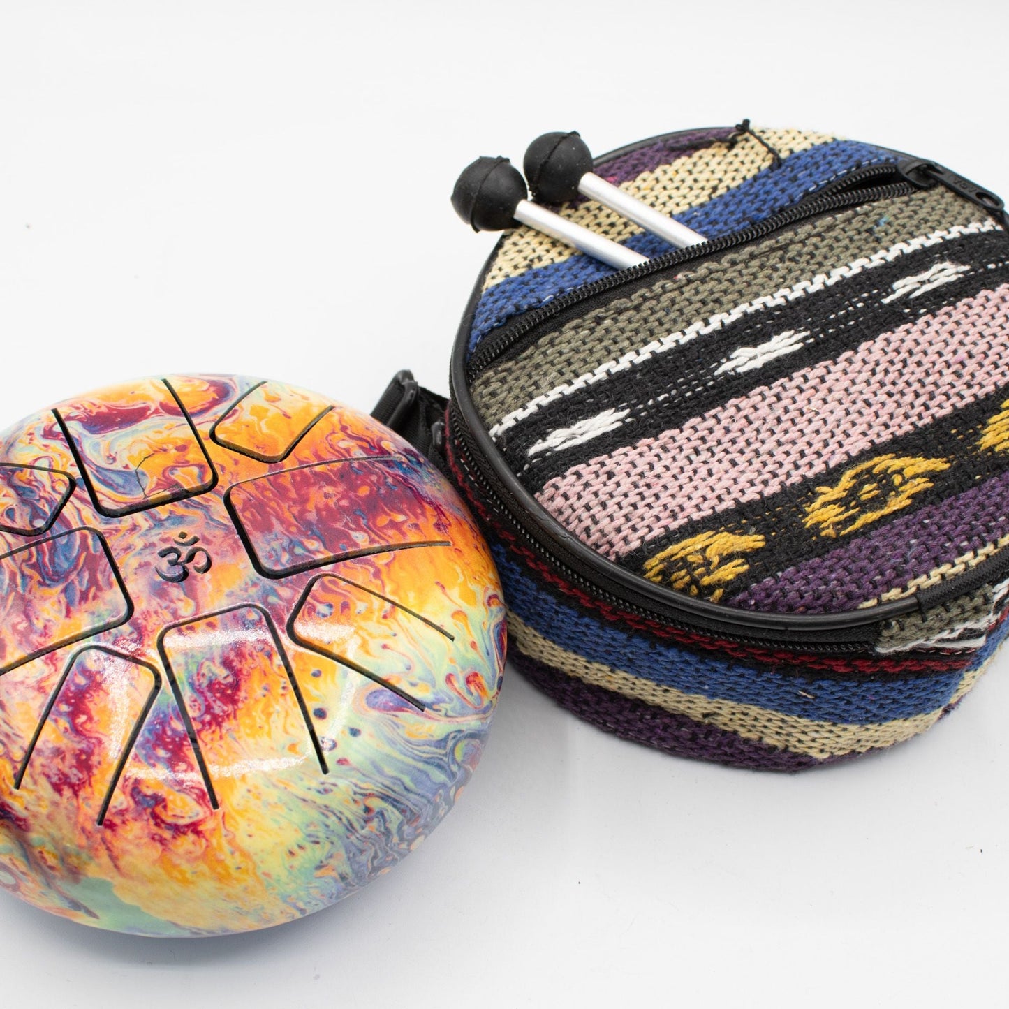 Low Medium Hapi Drum Volcanic Splash - 14x7cm - Luna Panther