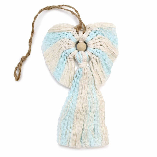 Macrame Angel - Guardian (boy) - Luna Panther alternate view
