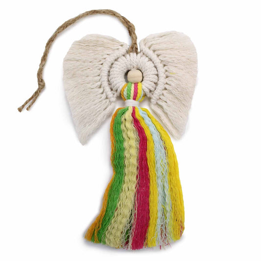 Macrame Angel - Rainbow - Luna Panther alternate view