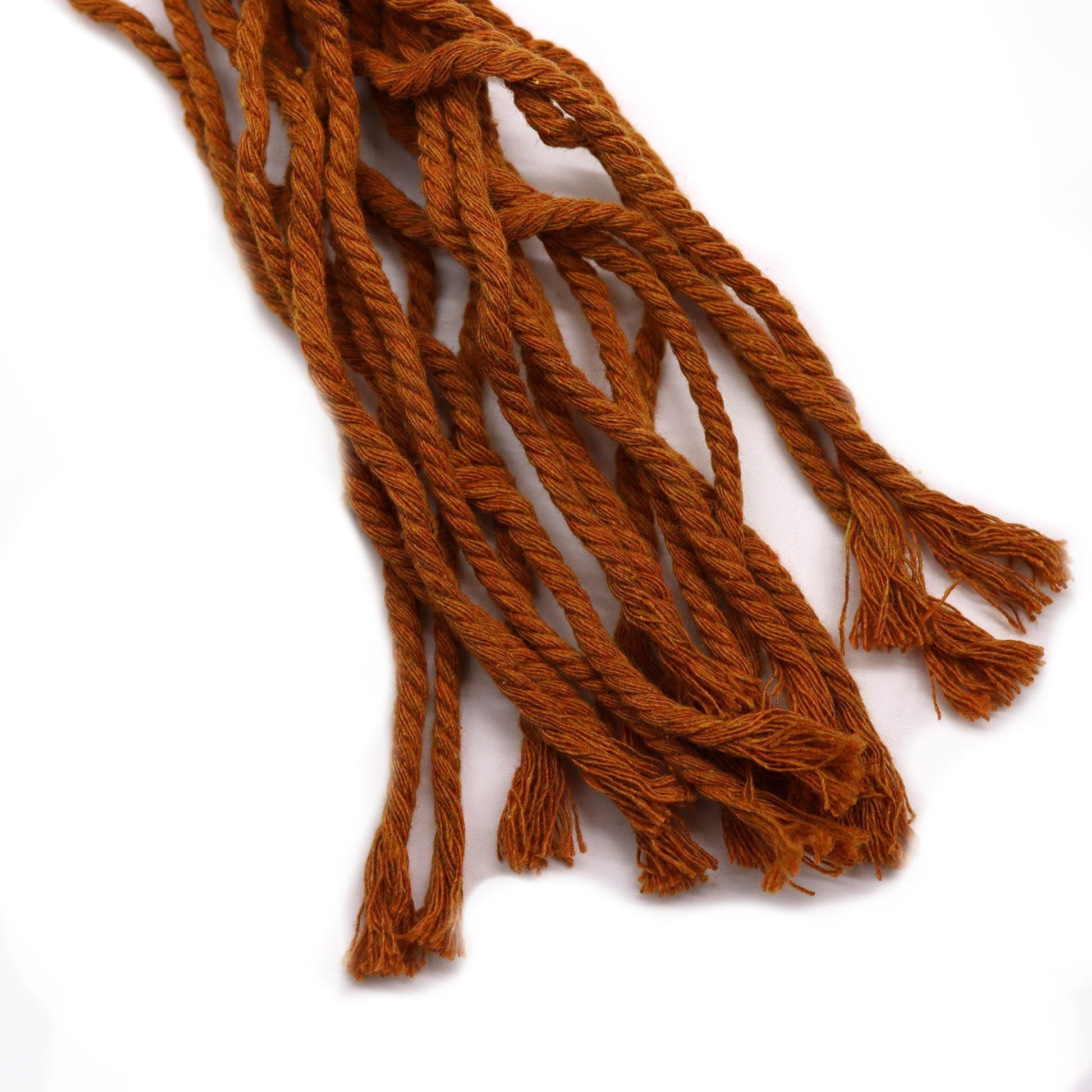 Macrame Pot Holder Classic - Chocolate Medium Pot - Luna Panther