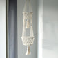 Macrame Pot Holder - Double Holder - Luna Panther
