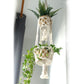 Macrame Pot Holder - Double Holder - Luna Panther