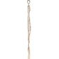 Macrame Pot Holder - Large Pot Holder - Extra Long - Luna Panther