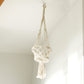 Macrame Pot Holder - Single Small Pot - Luna Panther
