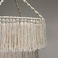 Macrame Soft Chandelier - Natural - Luna Panther