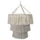 Macrame Soft Chandelier - Natural - Luna Panther