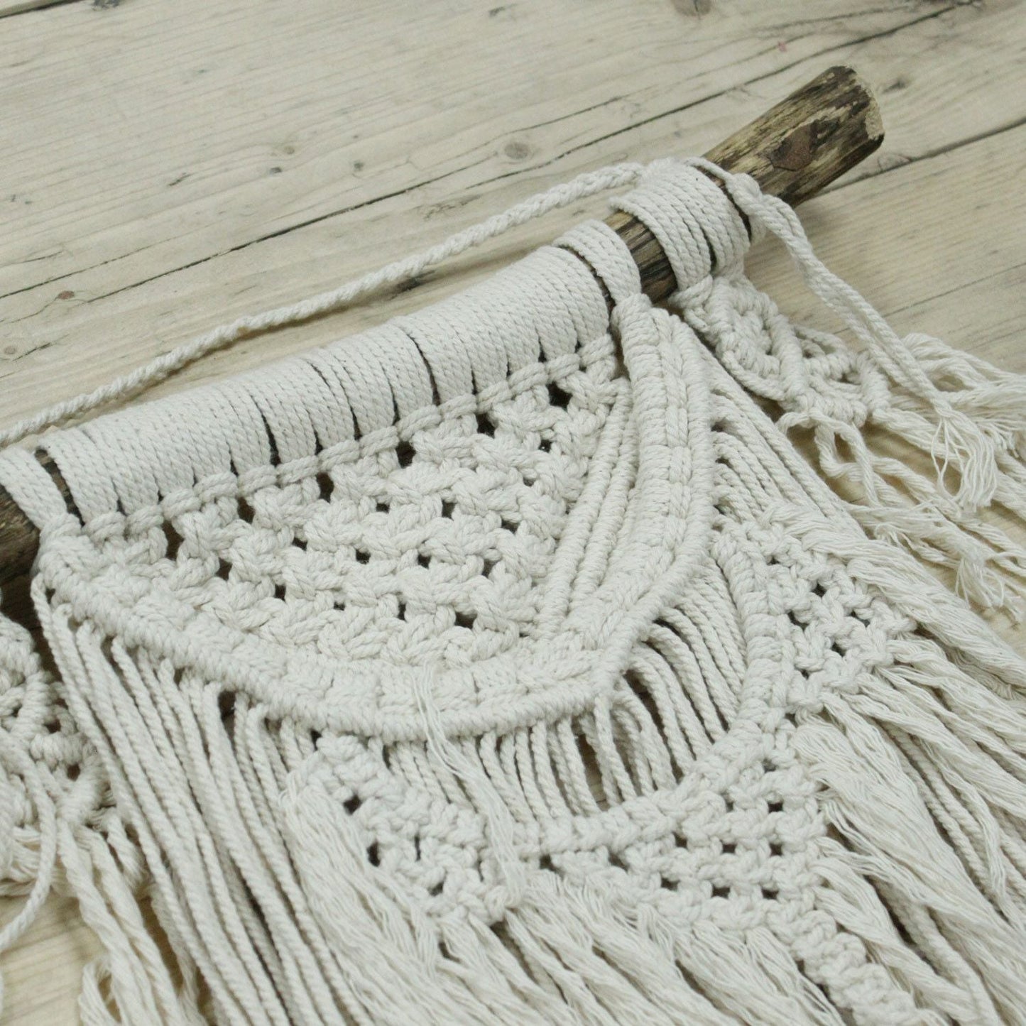 Macrame Wall Hanging - Natural Abundance - Luna Panther