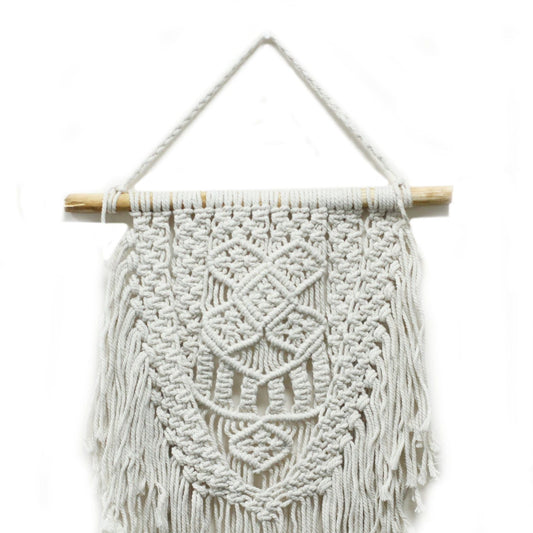 Macrame Wall Hanging - Over Abundance - Luna Panther alternate view