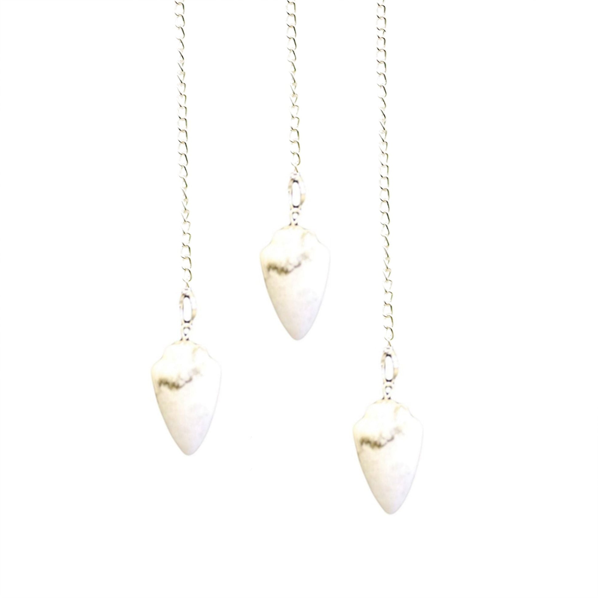 Polished Magic Pendulum - Rainbow Moonstone featuring pearly adularescence and soft sheen - Luna Panther