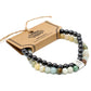 Magnetic Gemstone Bracelet - Amazonite - Luna Panther