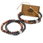 Magnetic Gemstone Bracelet - Leopard Skin - Luna Panther