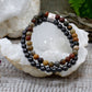 Magnetic Gemstone Bracelet - Picasso Jasper - Luna Panther