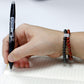 Magnetic Gemstone Bracelet - Redstone - Luna Panther