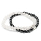 Magnetic Gemstone Bracelet - Rock Quartz - Luna Panther