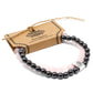 Magnetic Gemstone Bracelet - Rose Quartz - Luna Panther